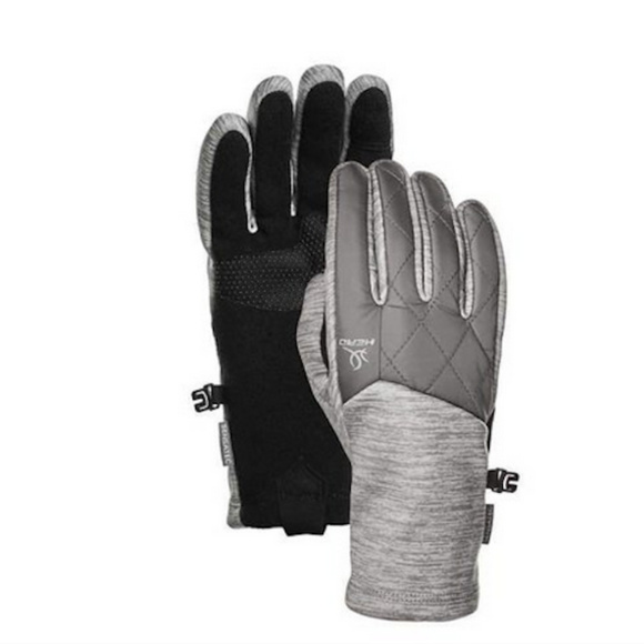 HEAD Men/'s Black Hybrid Sensatec Touchscreen Warm Fleece Lined Gloves Small NWT